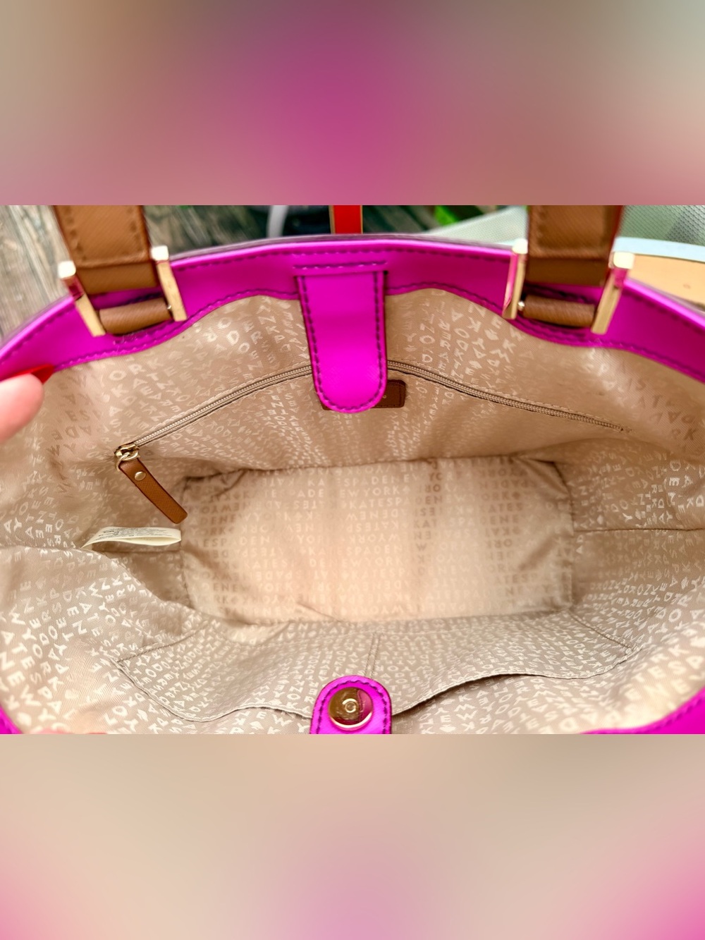 Kate Spade New York "Juno" Tote from the Grant Street Collection - Picture 11 of 12